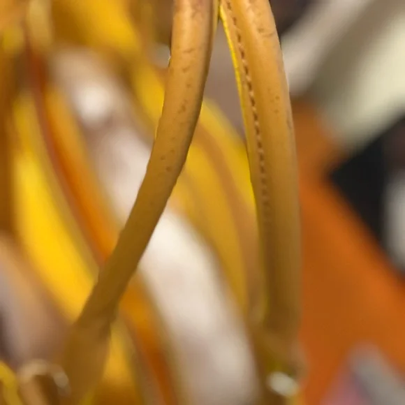 Kate Spade Yellow Perforated Shoulder Bag - Picture 8 of 14